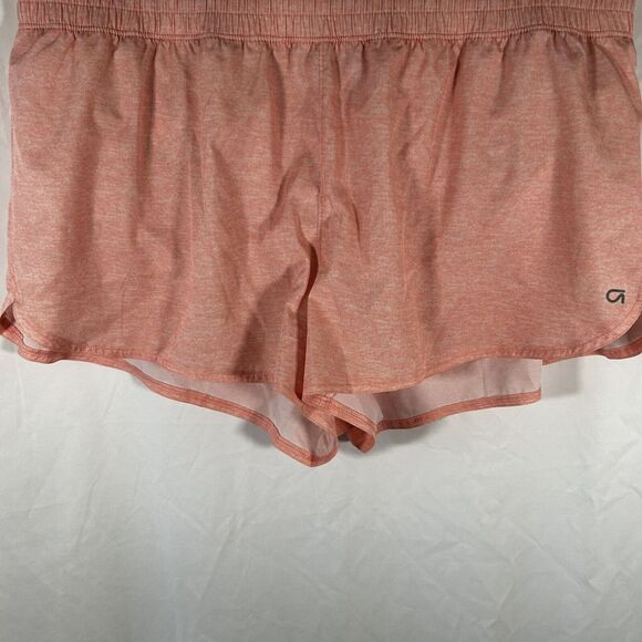 Gap Fit Shorts Women's XXL Pink Pull On Elastic Waist Lined No Pockets - Picture 3 of 9